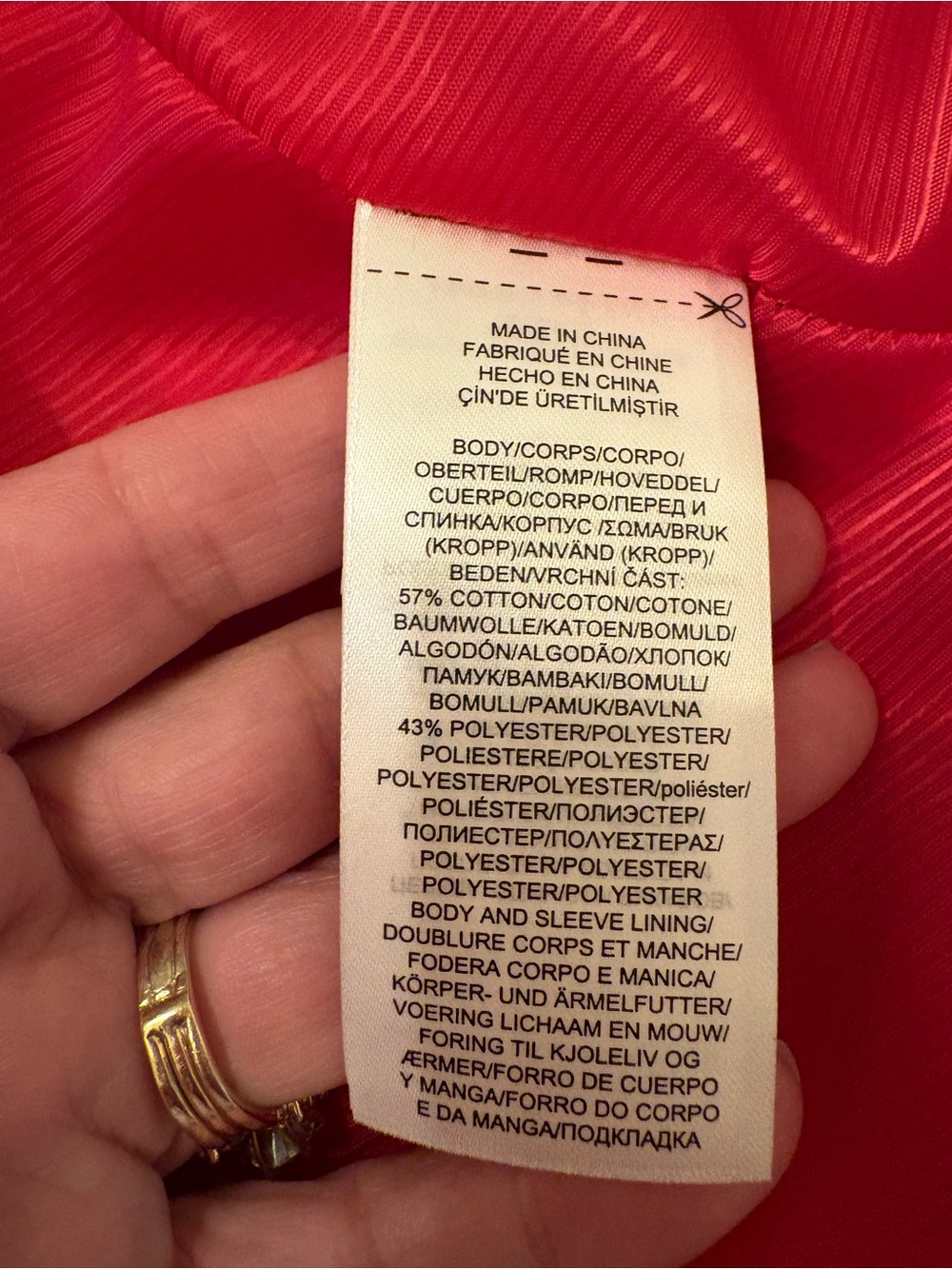 Ralph Lauren Bold Red Button-Front Trench Coat - Water Resistant - Picture 9 of 12